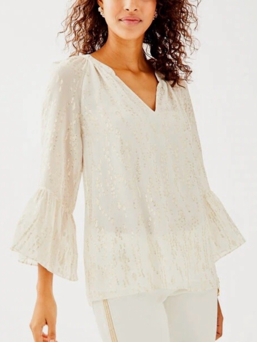 Lilly Pulitzer MATILDA SILK TOP Sz XS